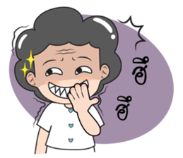 Mom and child stickers sticker #12534260