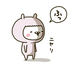 fool alpaca-chan sticker #12534628