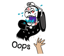 Ghost spirit go Inter sticker #12534787