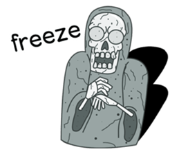 Ghost spirit go Inter sticker #12534789