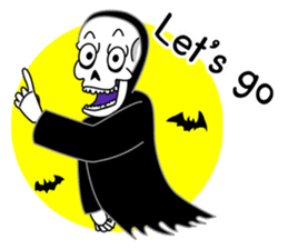 Ghost spirit go Inter sticker #12534790