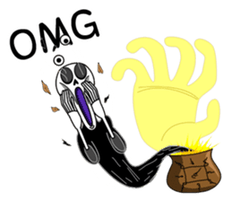 Ghost spirit go Inter sticker #12534792