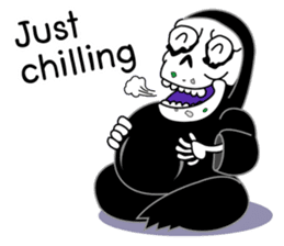 Ghost spirit go Inter sticker #12534802