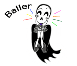 Ghost spirit go Inter sticker #12534807