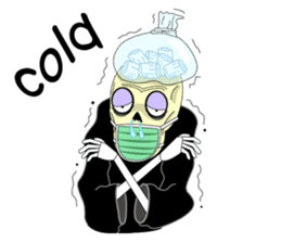 Ghost spirit go Inter sticker #12534810