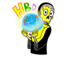 Ghost spirit go Inter sticker #12534815