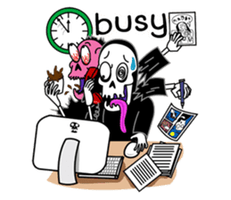 Ghost spirit go Inter sticker #12534818