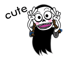 Ghost spirit go Inter sticker #12534820