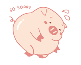 My Cute Lovely Pig, Animated 7 sticker #12534862