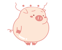 My Cute Lovely Pig, Animated 7 sticker #12534866