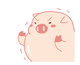 My Cute Lovely Pig, Animated 7 sticker #12534875