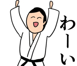 judo is fun sticker #12534952
