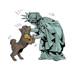 Unrestrained Goddess sticker #12535262