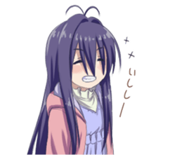 Long-haired girl Sticker sticker #12535615