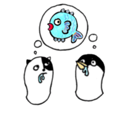 Penguin penPenguin (^ ^) sticker #12536475