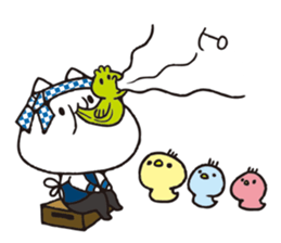 Festival of cat. sticker #12536497