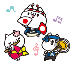 Festival of cat. sticker #12536501