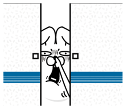 Reaction Rabbit2 sticker #12536593