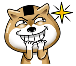 Shiba Inu Onigiri sticker #12536845