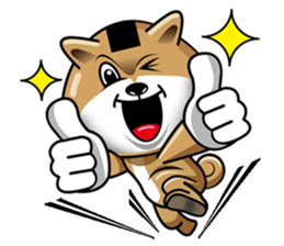 Shiba Inu Onigiri sticker #12536848