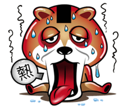Shiba Inu Onigiri sticker #12536852