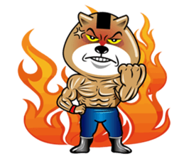 Shiba Inu Onigiri sticker #12536854