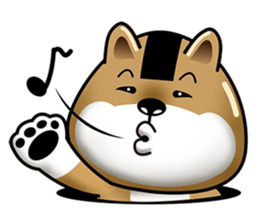 Shiba Inu Onigiri sticker #12536858