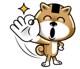 Shiba Inu Onigiri sticker #12536868
