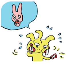 Ussan and Usappi sticker #12537272