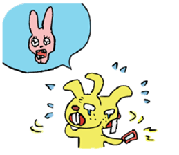 Ussan and Usappi sticker #12537272