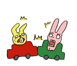 Ussan and Usappi sticker #12537275