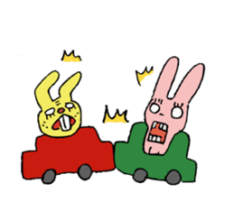 Ussan and Usappi sticker #12537275