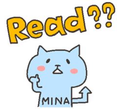MINA chan 4 sticker #12537473