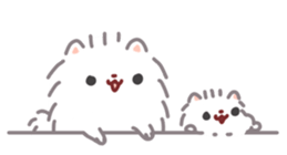 Pomeranian Mochi 10 sticker #12537755
