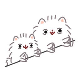 Pomeranian Mochi 10 sticker #12537763