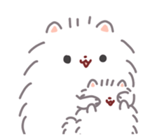 Pomeranian Mochi 10 sticker #12537776