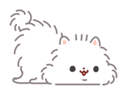 Pomeranian Mochi 10 sticker #12537781