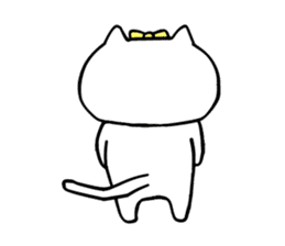 the cat kind8 sticker #12537916