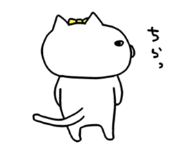 the cat kind8 sticker #12537917