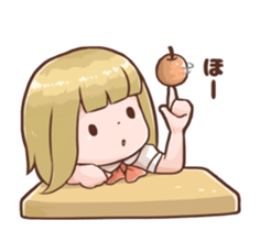 Schoolgirl Animation Sticker sticker #12537985