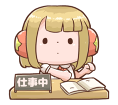 Schoolgirl Animation Sticker sticker #12537986