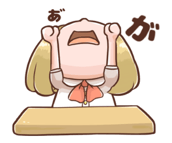 Schoolgirl Animation Sticker sticker #12537992
