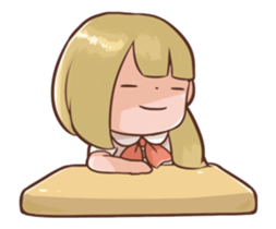 Schoolgirl Animation Sticker sticker #12538002