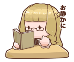 Schoolgirl Animation Sticker sticker #12538004