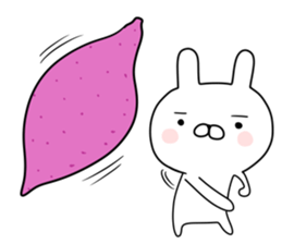 A rabbit bigins sticker #12538206