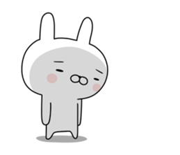 A rabbit bigins sticker #12538212