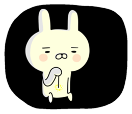A rabbit bigins sticker #12538221