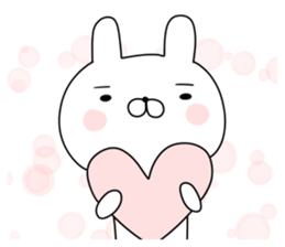 A rabbit bigins sticker #12538222