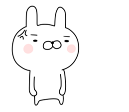 A rabbit bigins sticker #12538244