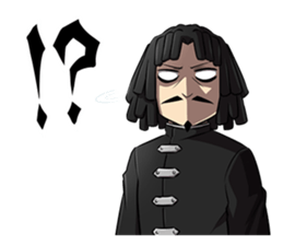 Dreadlocks of uncle sticker #12538365